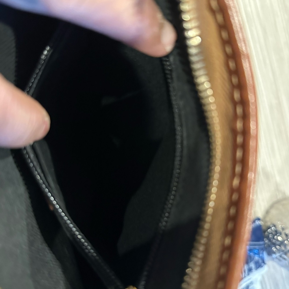 Burberry Tan and Brown Checkered Bag - Picture 12 of 14